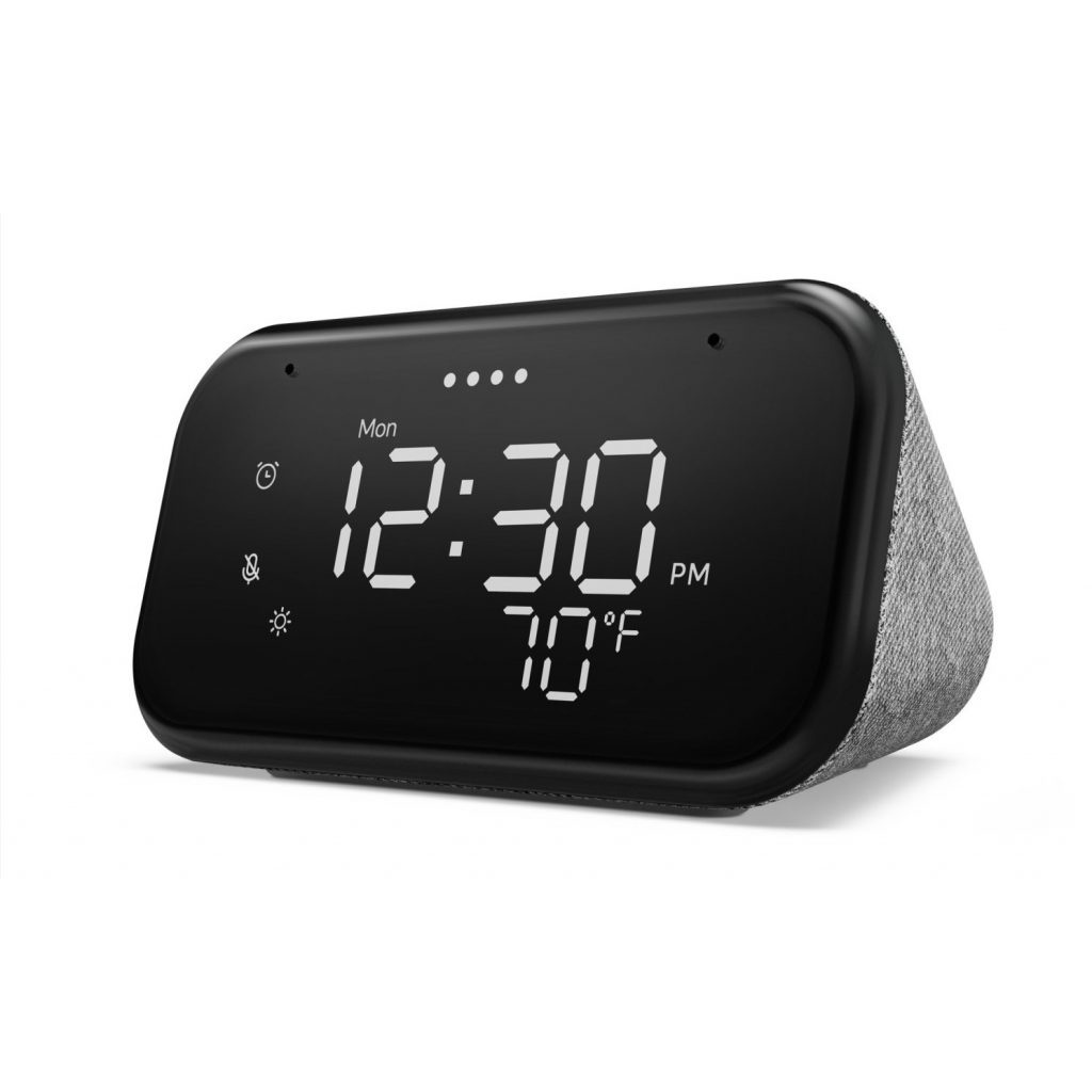 Lenono Smart Clock Essential - Đồng hồ thông minh tích hợp Google Assistant