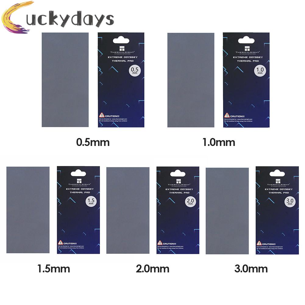 LUCKYDAYS Thermal Pad 12.8 W/mk Silicone Thermal Pads 85x45mm for GPU CPU Heatsink | BigBuy360 - bigbuy360.vn