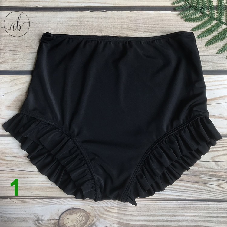 HÀNG CAO CẤP -  Quần bơi nữ đẹp,cạp cao,dây rút (Mẫu 1-8)( Freesize 40 - 60kg)  - Hàng Cao Cấp | BigBuy360 - bigbuy360.vn