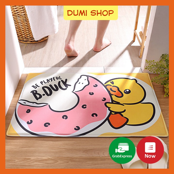 Thảm Chùi Chân Bằng Xốp In Họa Tiết Con Vật Dễ Thương – Dumi Shop