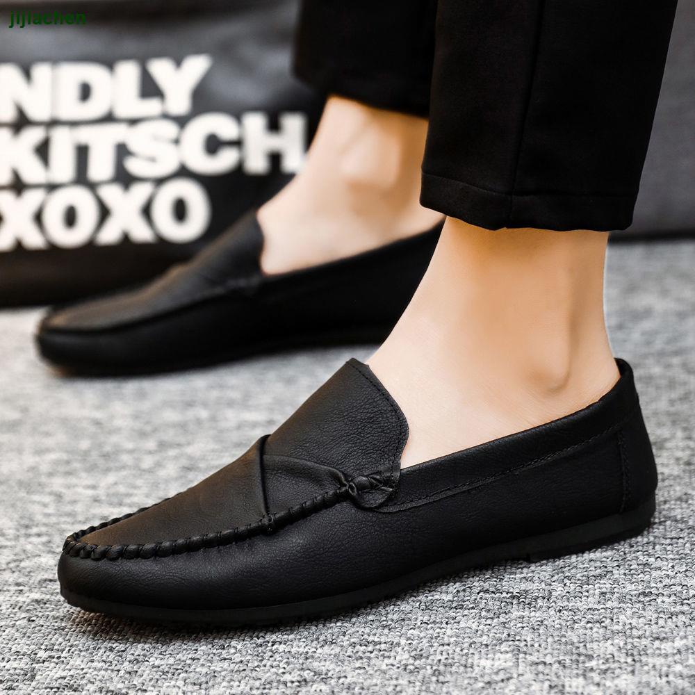 Giày lười da phong cách Anh Quốc thời trang mùa xuân cho nam