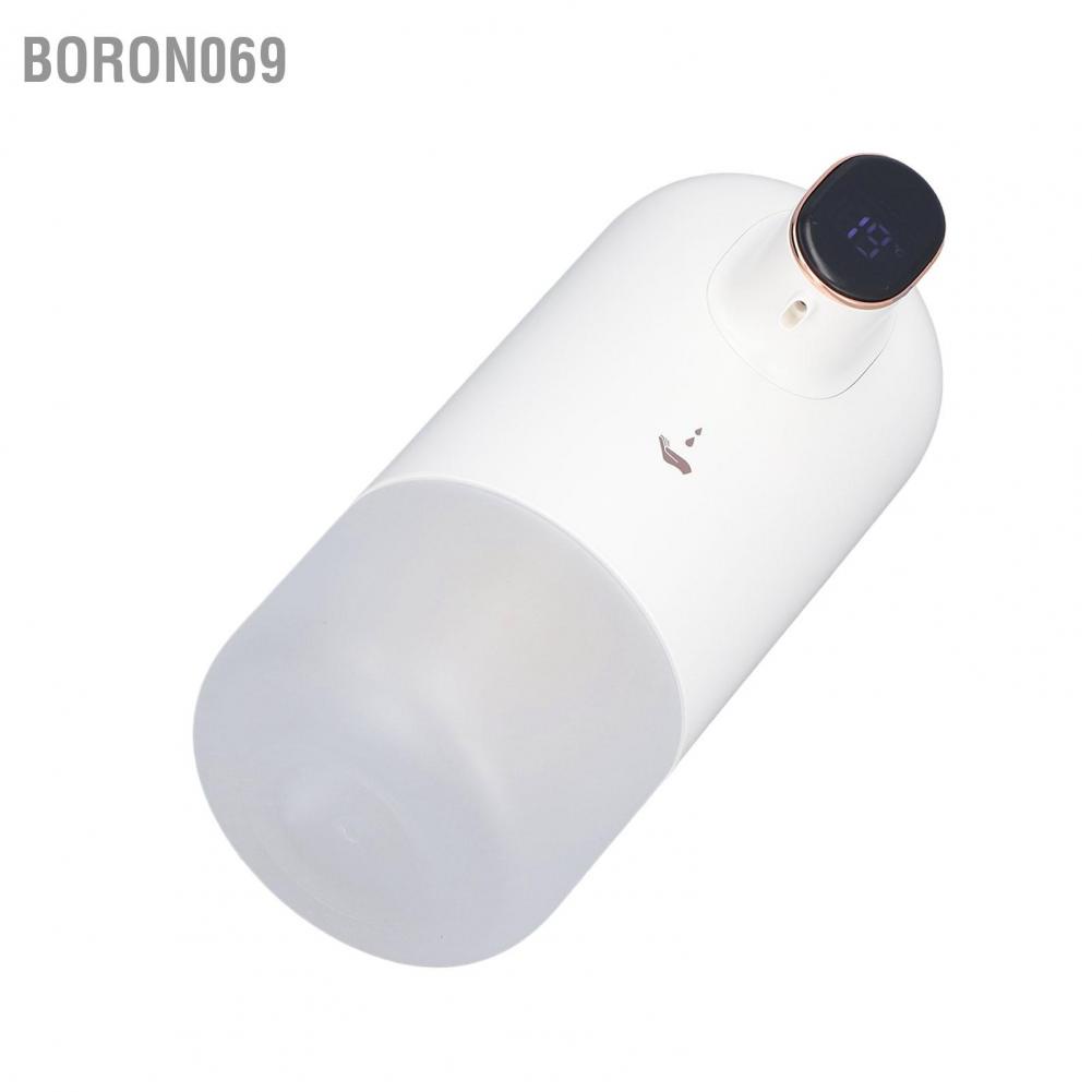 Boron069 Máy phân phối xà phòng tự động Màn hình LCD 300ml Cảm biến có thể sạc lại rảnh tay bơm không thấm nước Treo tường