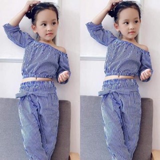 Sét bộ đồ kẻ sọc