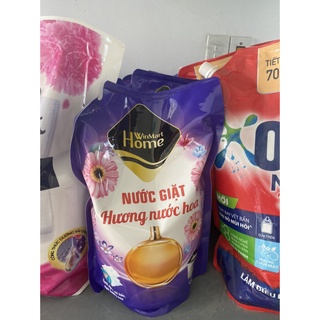 Nước giặt hương nước hoa winmart home túi 1.8kg lưu hương bền màu