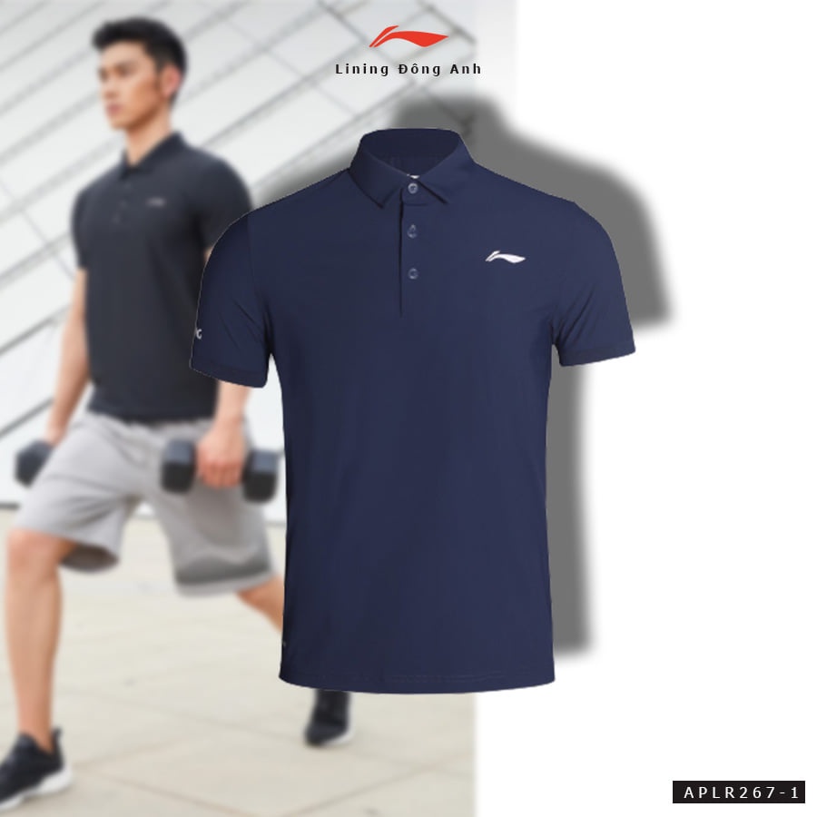 Áo thun polo nam, ao thể thao nam lining cao cấp có cổ thoáng mát trẻ trung năng động