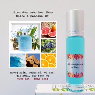(32M) Tinh Dầu Nước Hoa Pháp - Dolce & Gabbana for Men