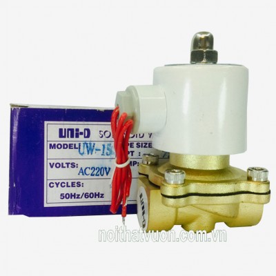 Van điện từ - van điện từ UNID_UW15 ren trong phi 21 (1/2")