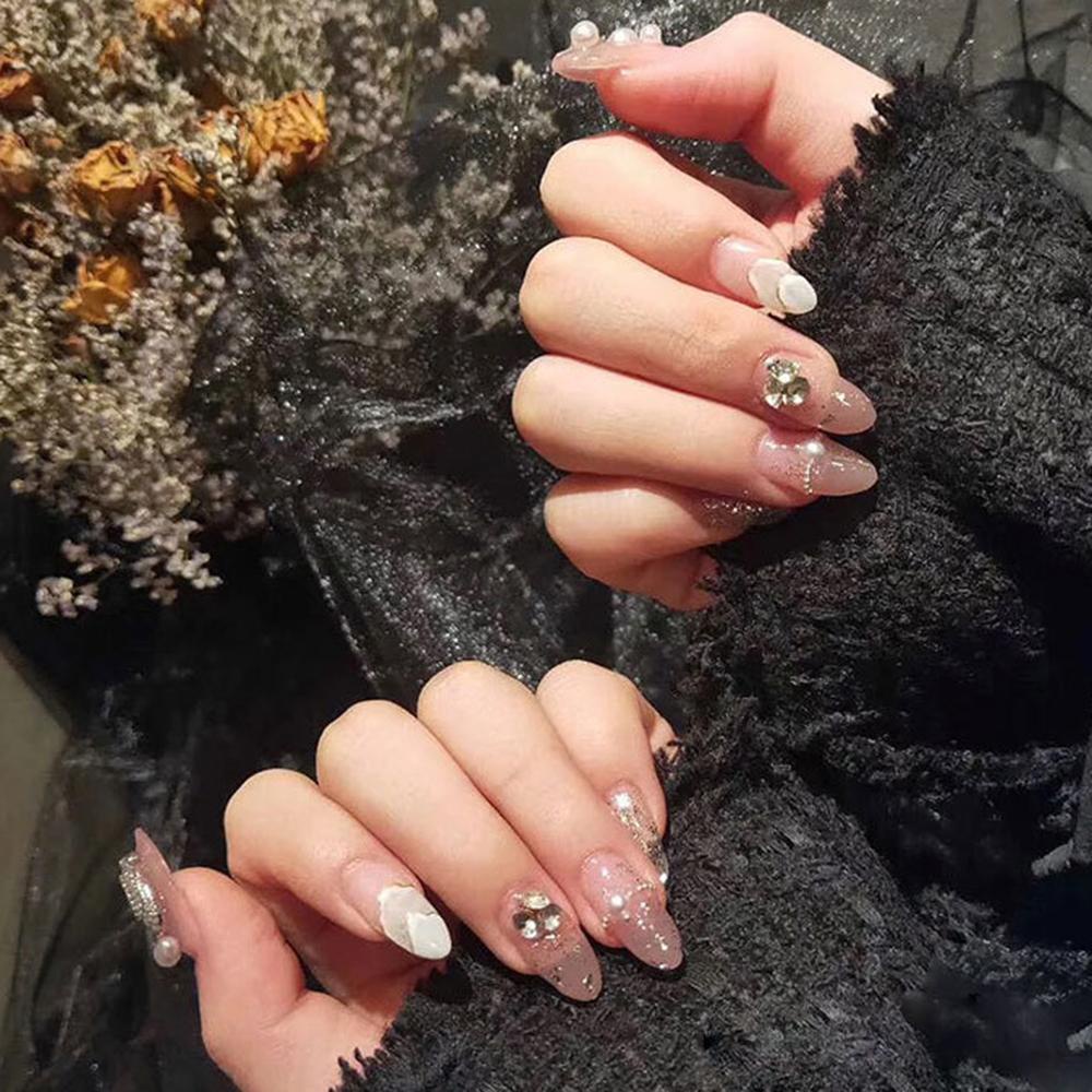 Miếng Dán Trang Trí Móng Tay Nghệ Thuật|Hạt Charm Đính Móng Tay Lấp Lánh|Phụ Kiện Trang Trí Móng Tay Lấp Lánh Xinh Xắn