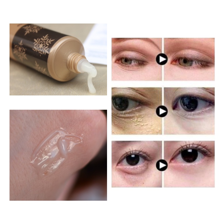 Kem dưỡng da mắt 3W CLINIC chứa chiết xuất ốc sên chống nhăn / collagen làm trắng mắt 40ml