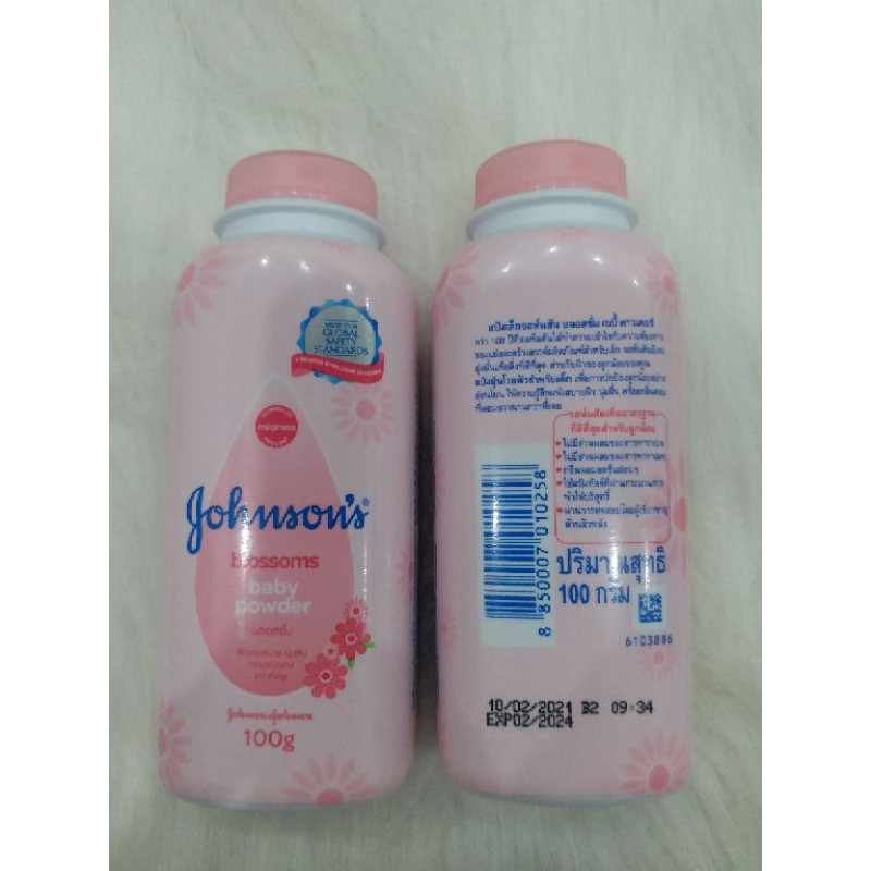 Phấn johnson baby 100g Thái lan