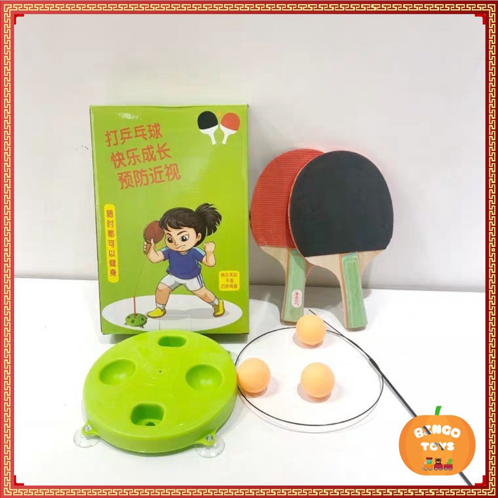 Đồ chơi bóng bàn tập phản xạ - môn thể thao luyện phản xạ cho mọi lứa tuổi