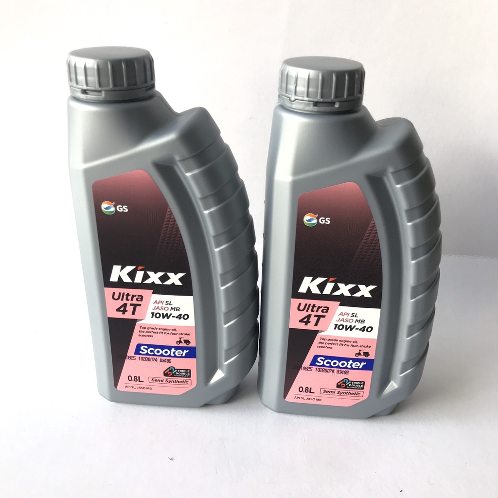 Dầu Nhớt Kixx Ultra 10W40 và 15w40 0.8L Nhập Khẩu Hàn Quốc