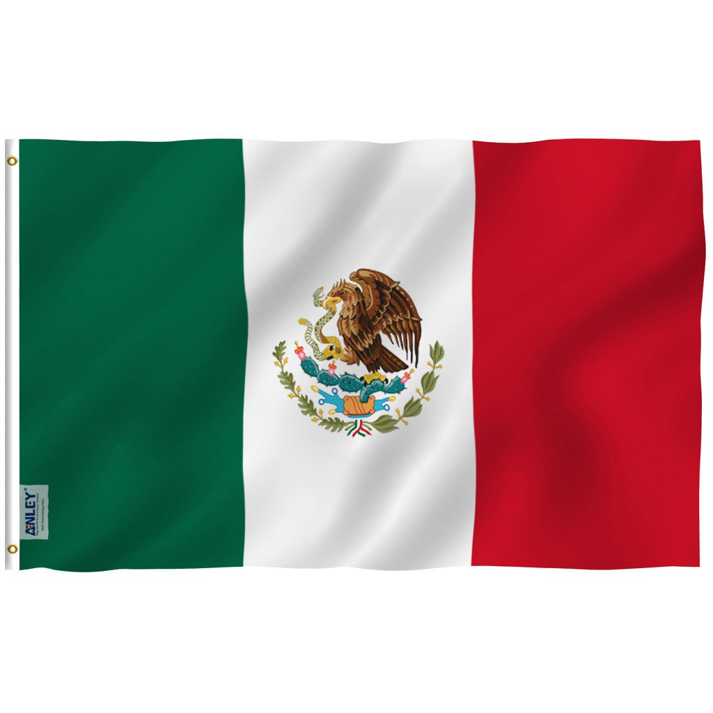 Cờ Mexico Anley 90x150cm