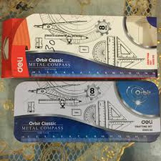 Bộ Compa, Thước Kẻ Deli G30505