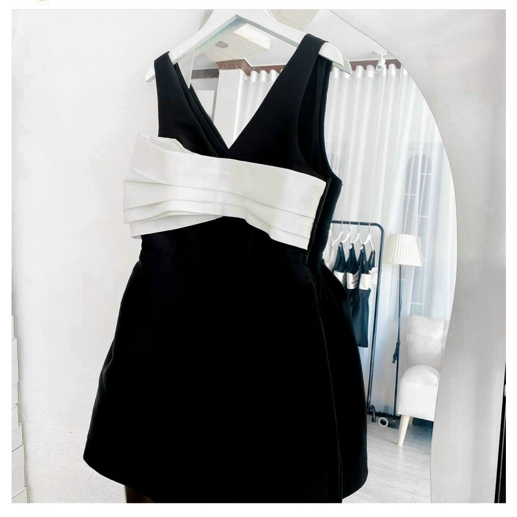 Jum Phối Nơ Xinh Xắn Có Mút Ngực Thời Trang Nữ