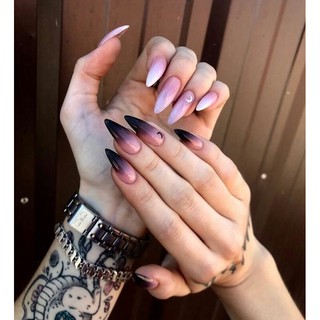 [NAILS BOX] OMBRE TRẮNG ĐEN CỰC CHẤT