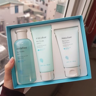 Bộ Chăm Sóc Da Mụn Innisfree Bija Trouble Skin Care Set