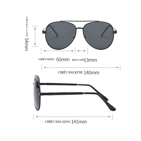 Kính Mát nam M07k  Kính râm phân cực lái xe kiểu dáng phi công thời trang,sành điệu phân cực gọng bằng thép