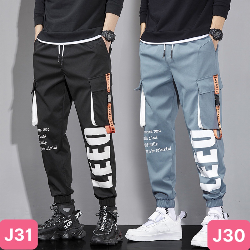 Quần jogger nam bo chân màu đen không rách gối chất kaki cao cấp co dãn 4 chiều, quần baggy nam 10Hado7 Nhiều mẫu mới