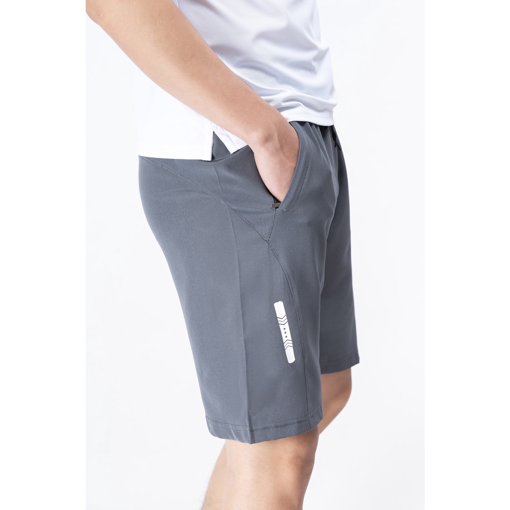 Quần short nam, Quần đùi nam thể thao JUN FASHION STORE Vải dù gió linen co giãn, nhẹ mát, có khóa túi tiện dụng _QĐTMJ