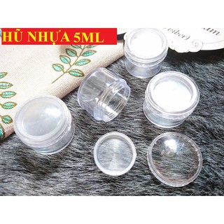 HŨ CHIẾT MỸ PHẨM 5G (5ML) CÓ NẮP LÓT