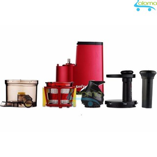 [Mã ELHA22 giảm 5% đơn 300K] Máy ép trái cây hoa quả tốc độ chậm SAVTM JE-07