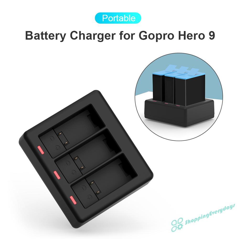 Bộ Sạc Pin Cho Camera Gopro Hero 9