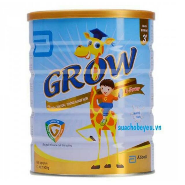 Sữa Bột Abbott Grow Gold - 900g, Cho Trẻ 3-6 Tuổi