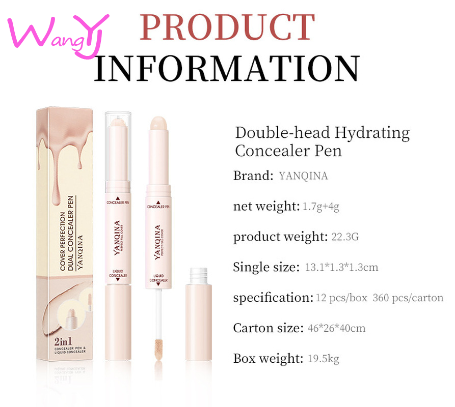 [Hàng mới về] Thỏi Kem Che Khuyết Điểm Hai Đầu 2 Trong 1 Che Phủ Quầng Thâm Và Tàn Nhang | BigBuy360 - bigbuy360.vn