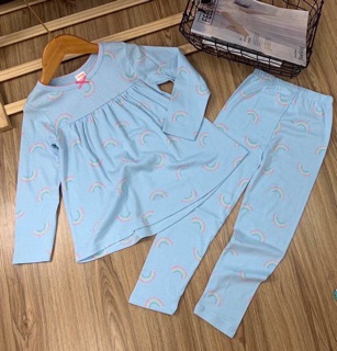 Bộ dài tay bé gái size đại
