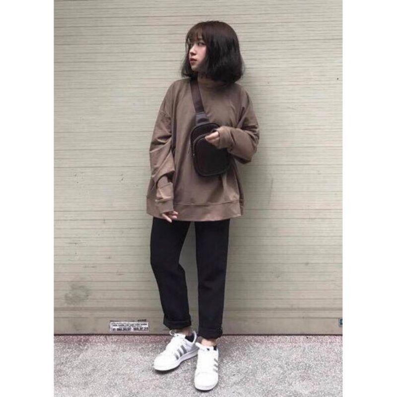 Quần Baggy 40-105Kg Nam Nữ Bigsize unisex vải xi lụa thoáng mát
