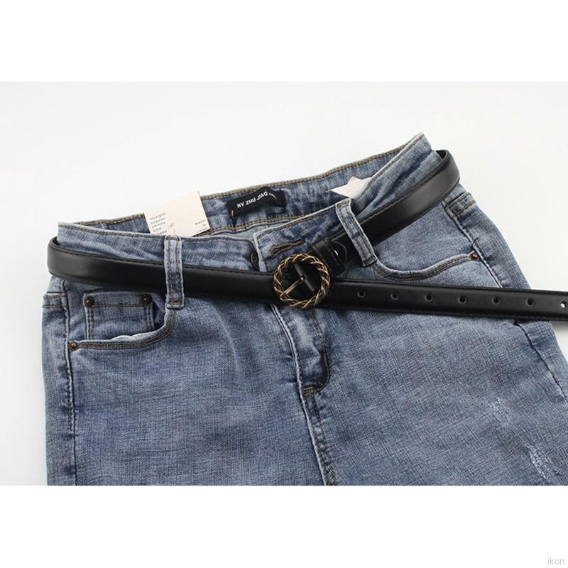 Thắt lưng nữ vải jeans phong cách Punk sang trọng