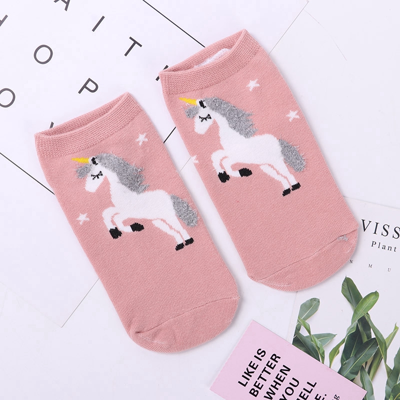 Vớ ngắn cotton họa tiết hoạt hình 3d dễ thương