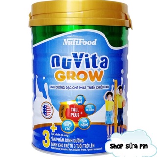 Sữa bột nuvita grow 3+ lon 900g