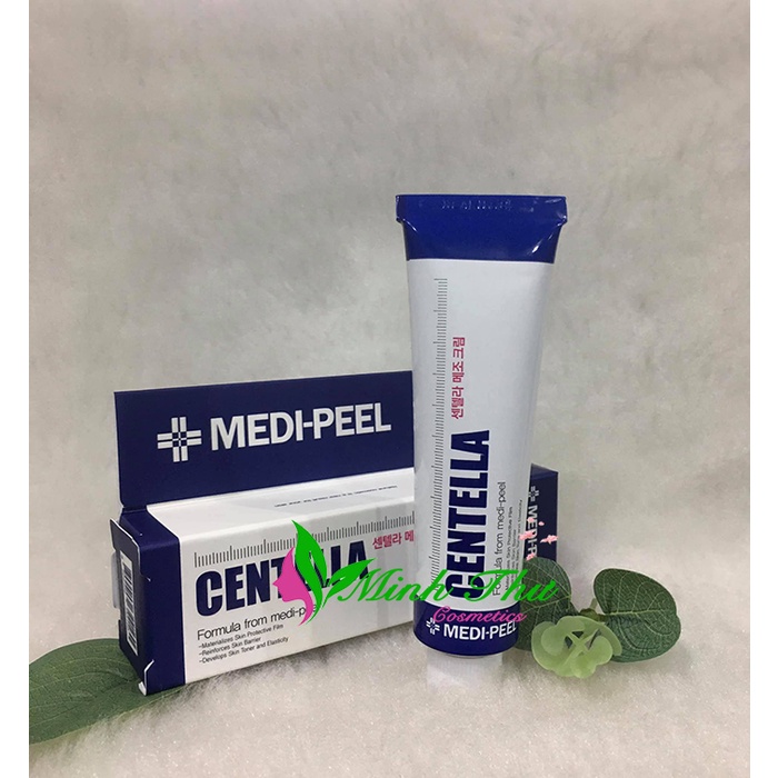 Kem Centella Mezzo Cream Medi Peel - Giảm mụn chiết xuất rau má