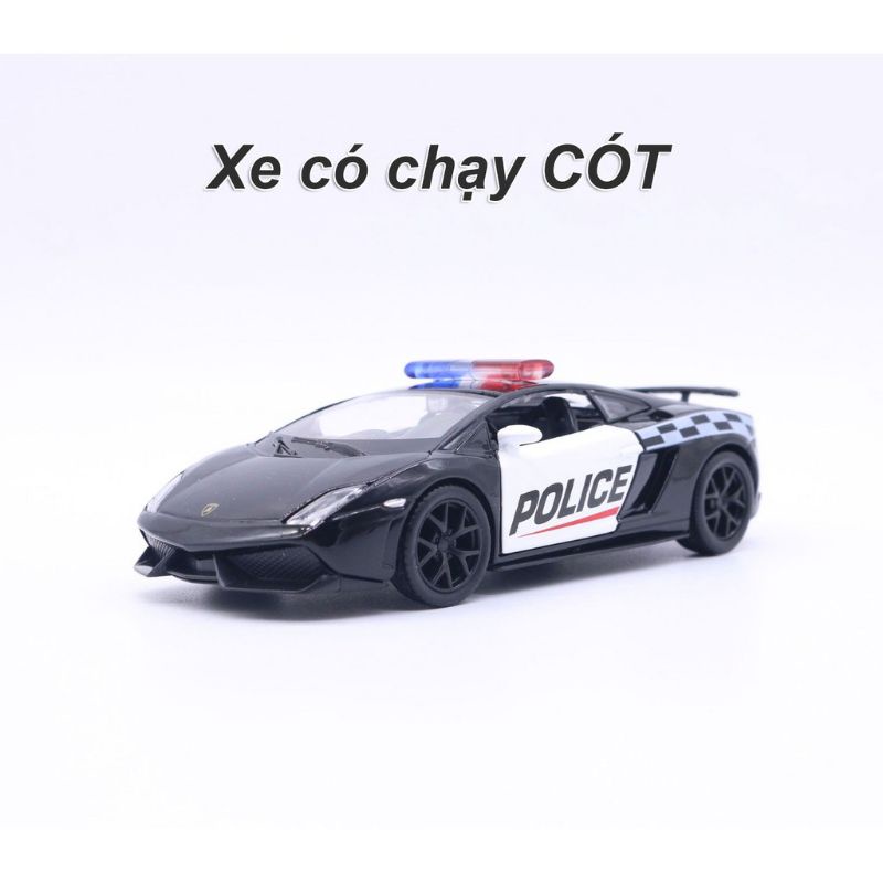 ĐỒ CHƠI XE OTO cảnh sát mô hình đúc kim loại tỉ lệ 1:36