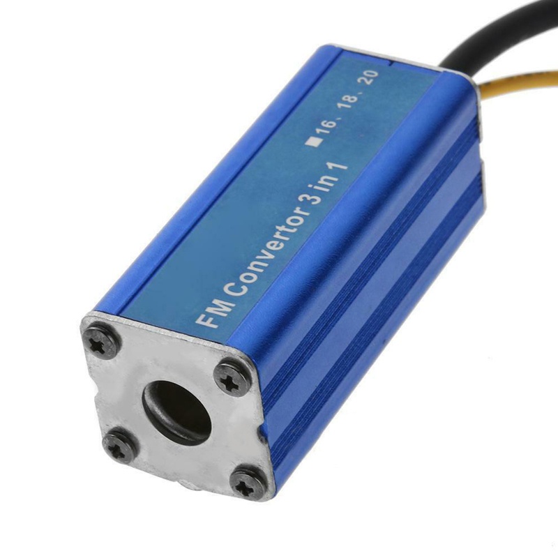 Bộ Chuyển Đổi Tần Số Radio FM 3 Trong 1 12V 76 90MHz Bằng Kim Loại Chuyên Dụng Cho Xe Hơi