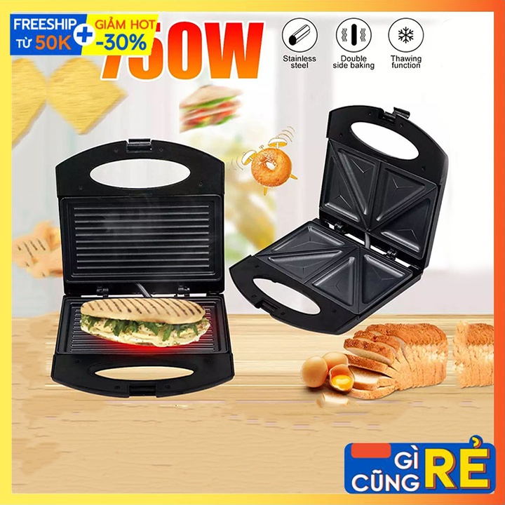 [Mã ELHADEV giảm 4% đơn 300K] [FREE SHIP] Máy Nướng Bánh Mỳ, Bánh Sandwich HAEGER