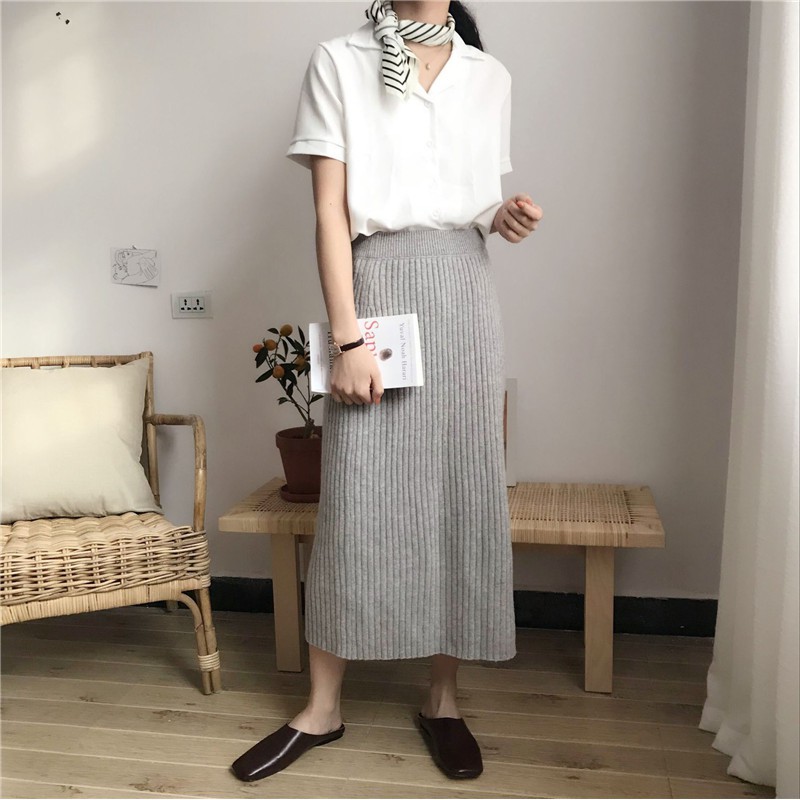 Áo sơ mi nữ Croptp ngắn tay Korean Style - Sunnie Clothings SUN17 | BigBuy360 - bigbuy360.vn