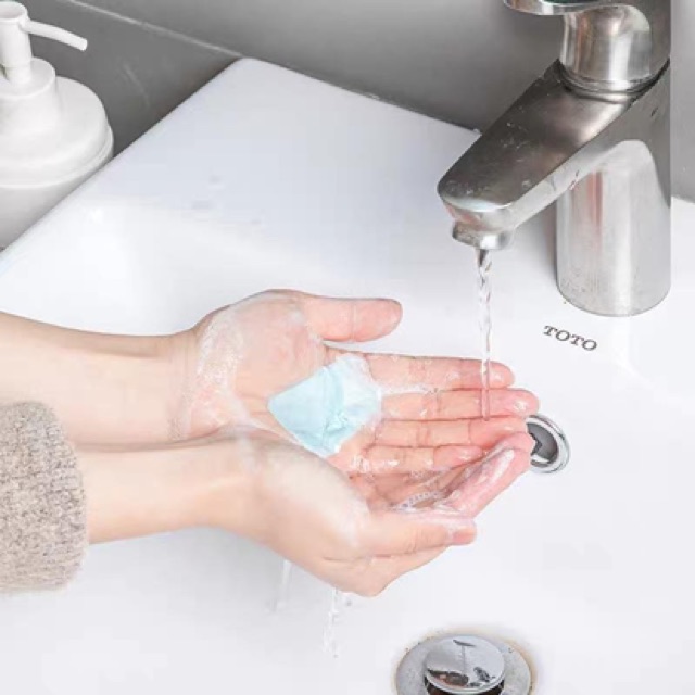 Giấy xà phòng rửa tay hộp xà phòng giấy rửa tay tiện lợi | BigBuy360 - bigbuy360.vn