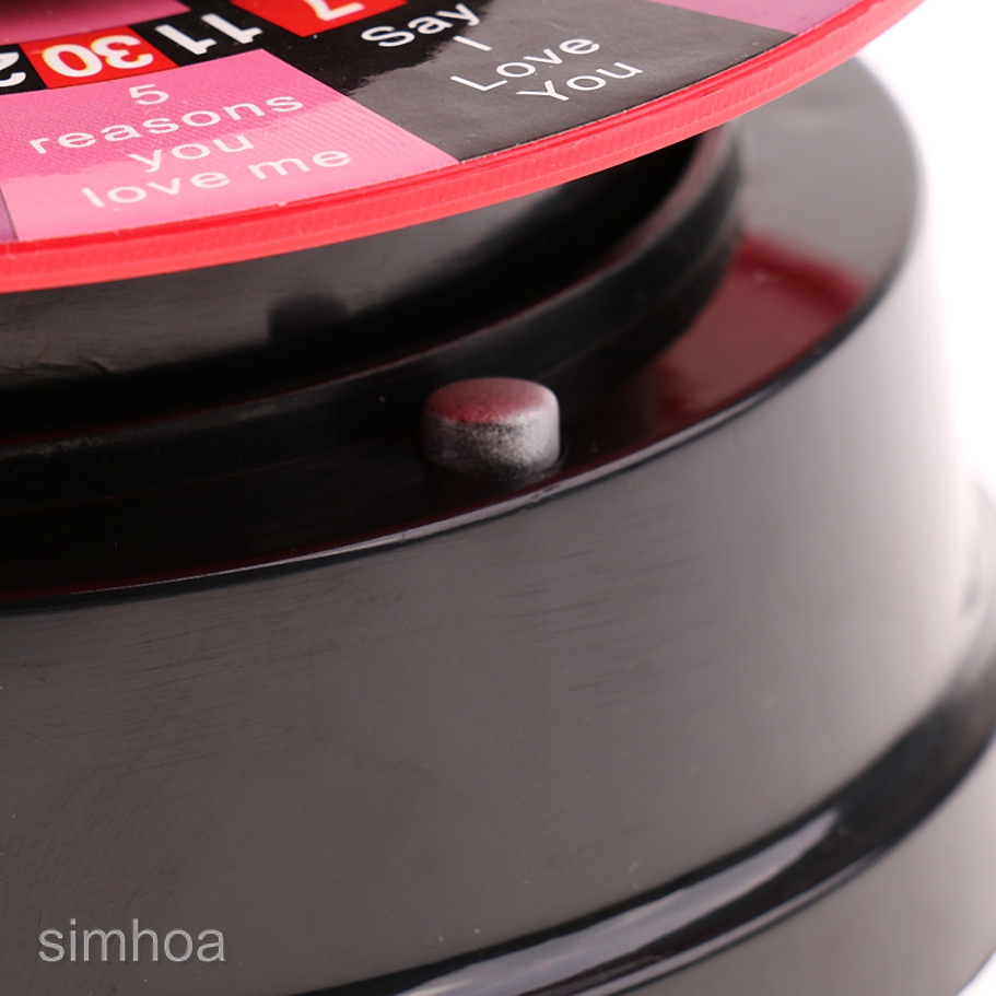 [SIMHOA] Máy Chơi Game Truth or Dare Bằng Điện Có Bánh Xe Xoay Dành Cho Cặp Đôi