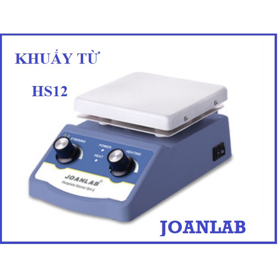 ( 1 lít ) Máy khuấy từ gia nhiệt hãng JOAN HS-12  . Tiêu chuẩn Châu Âu . khuấy trộn dung dịch, xi mạ nữ trang và các hóa