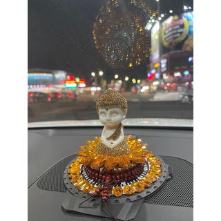 Tượng phật trang trí oto để bàn làm việc ( tặng kèm đế lót , tinh dầu thơm , vòng hạt ) giá tận xưởng