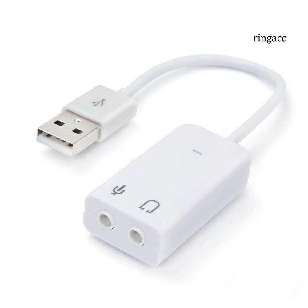 Bộ Chuyển Đổi Thẻ Âm Thanh 3d Kèm Dây Cáp Usb Chuyên Dụng | BigBuy360 - bigbuy360.vn
