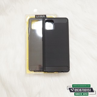 Ốp Lưng Samsung Note 10 Lite Likgus Dẻo Sọc Kim Loại Chống Sốc