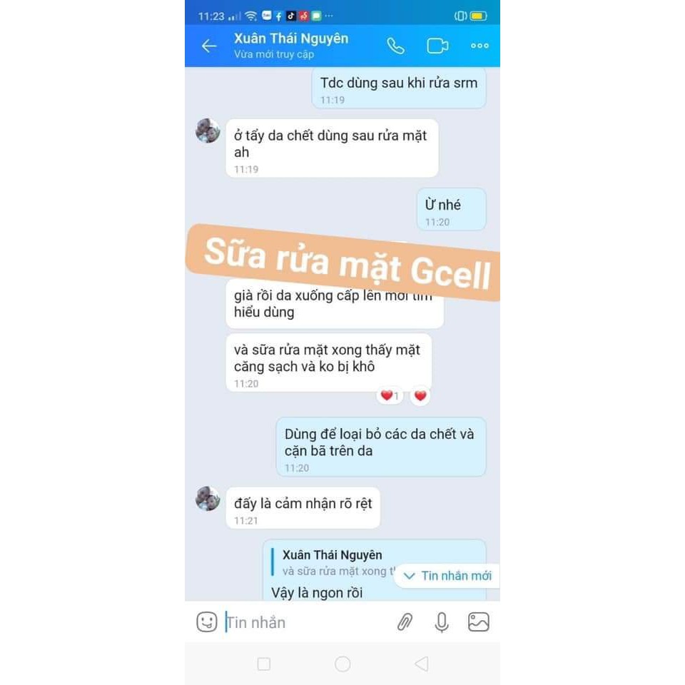 Sữa rửa mặt cao cấp ( GCELL) | BigBuy360 - bigbuy360.vn