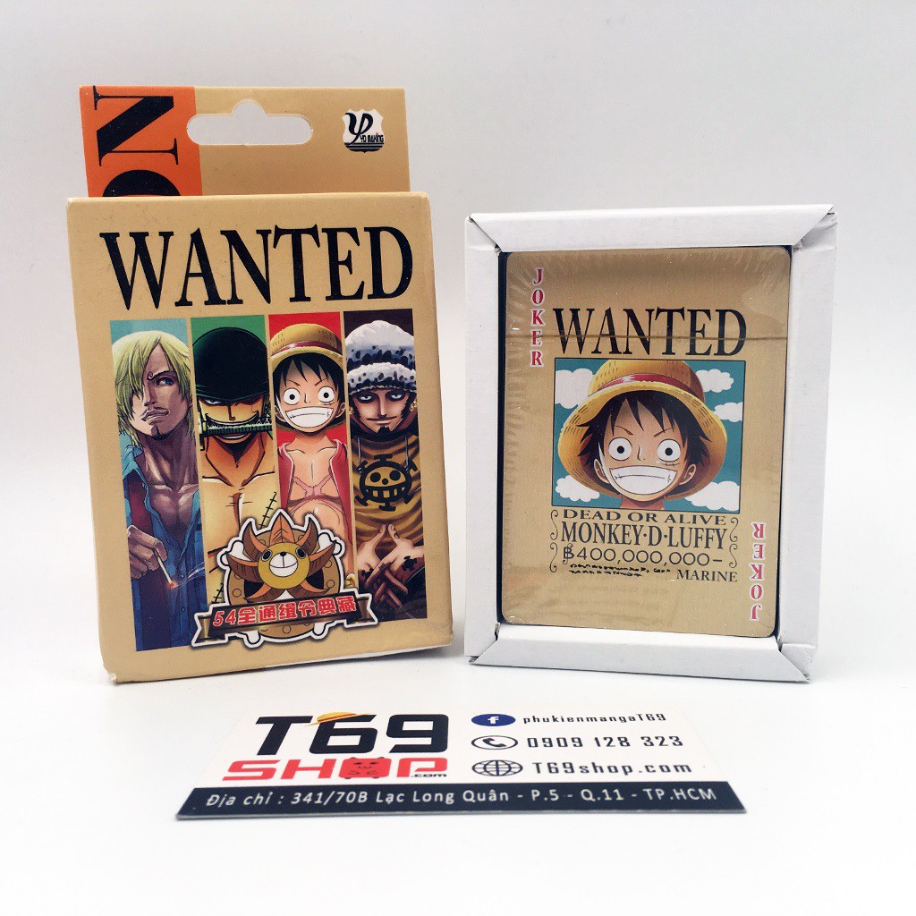 Bài tây anime One Piece - Mẫu 4