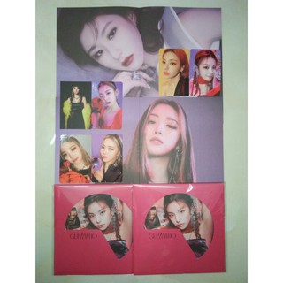 THẺ ẢNH CARD ÁP PHÍCH ITZY ALBUM GUESS WHO RYUJIN LIA YEJI OFFICIAL PHOTOCARD GOODS OFF HIDDEN PTC ALB POSTER PRE ORD