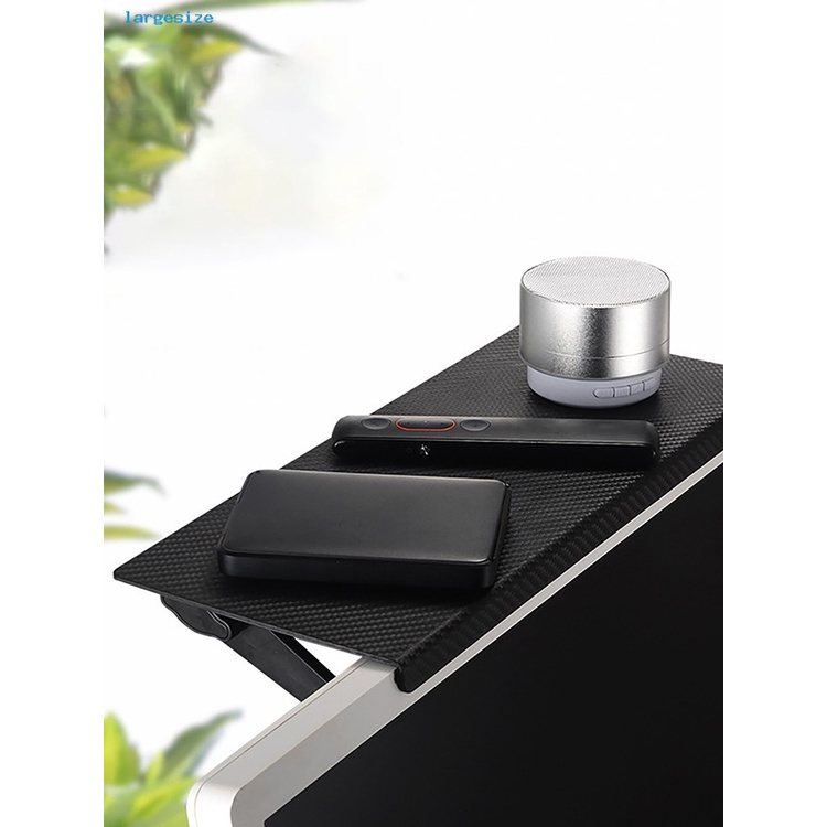 LAR_ Modern Desktop Monitor Stand TV Top Storage Shelf Good Load Bearing Home Decor | BigBuy360 - bigbuy360.vn