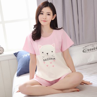 Bộ mặc nhà nữ 100% cotton